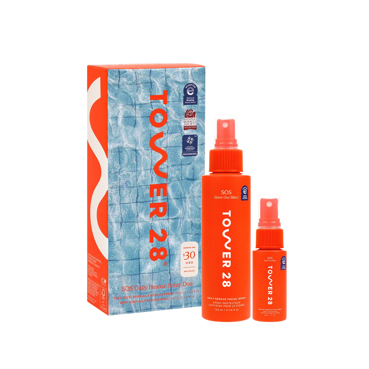 SOS Rescue Spray X4